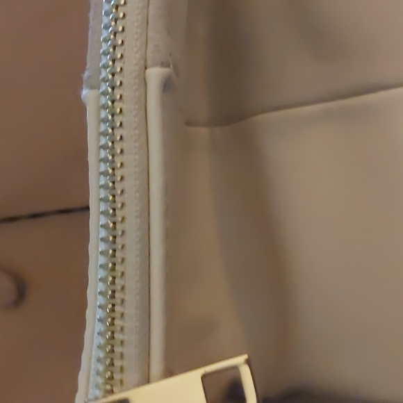 BP Nordstrom Fold over Clutch Cream - Picture 2 of 4